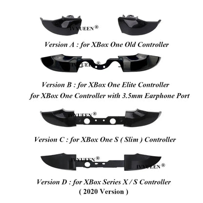 IVYUEEN 10-Pc Xbox One Series X/S Elite Controller Mod Kit – RB, LB Bumper & Trigger Button Replacement Accessories