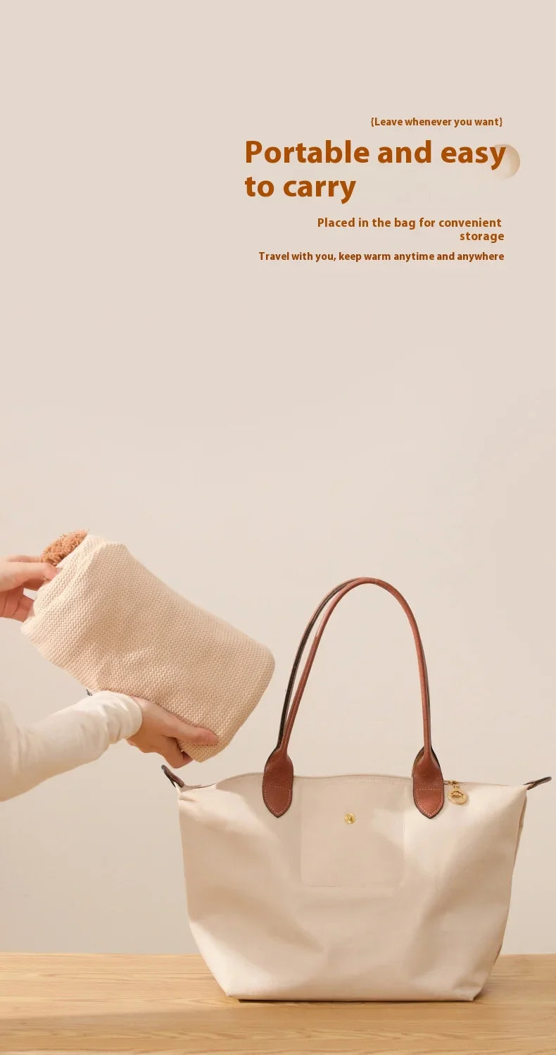 USB Electric Wearable Heated Blanket – Washable Warmer with 3 Adjustable Temperature Levels for Women