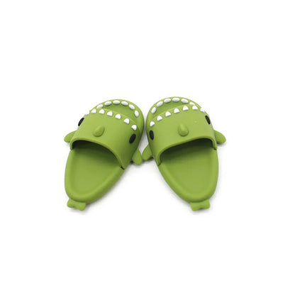 17cm Labubu Doll Shark Slippers — Fun & Stylish Casual Shoes for Dolls (Shoes Only)