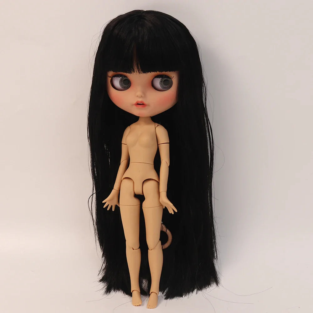 ICY DBS Blythe 1/6 BJD Doll – 30cm Tan Skin Matte Face Jointed Body, Anime Girl Toy Gift