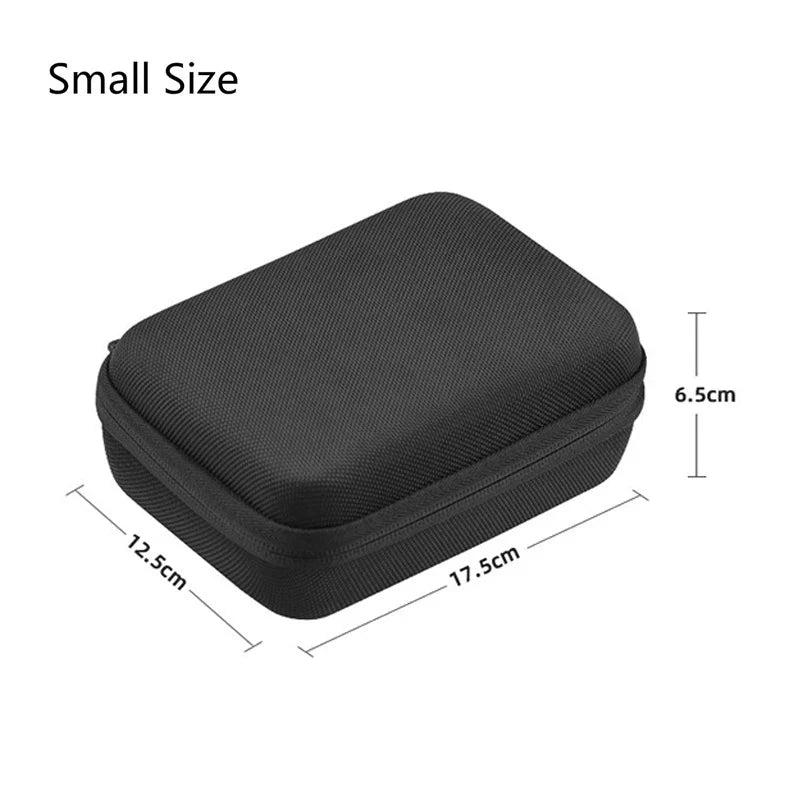 Protective Carrying Case Storage Bag for GoPro Hero 4–13, SJCAM, AKASO, DJI Osmo Action Camera Accessories