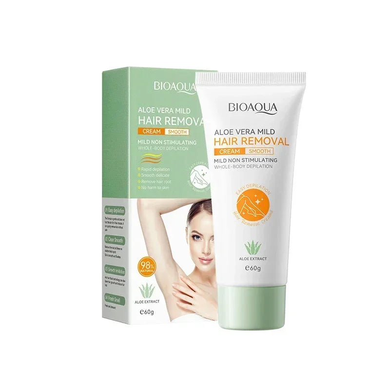 Permanent Hair Removal Cream – Painless Epilator & Growth Inhibitor for Intimate Areas, Body Care for Men & Women Hair Remover