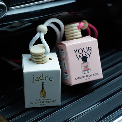 Car Perfume Bottle Air Freshener - Long-Lasting Fresh Scent & Stylish Interior Accessory