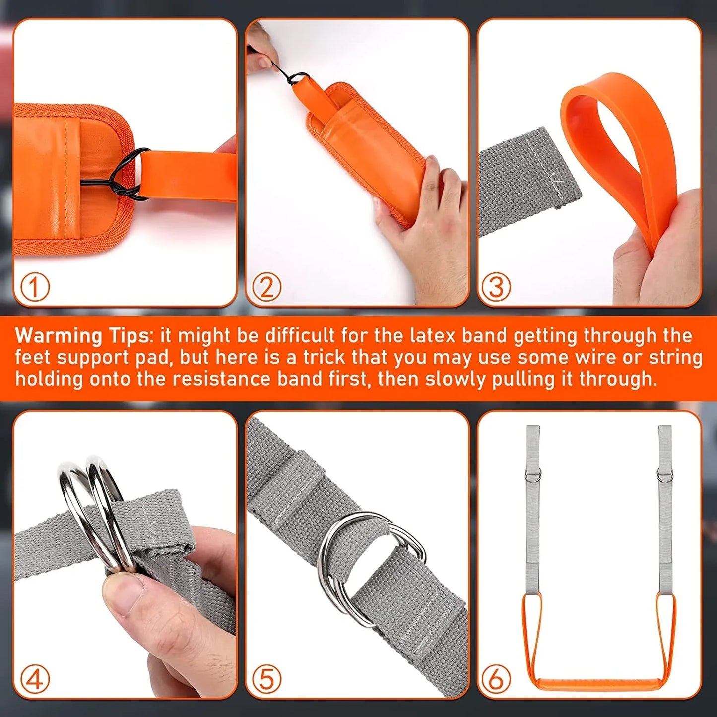 Pull Up Assistance Bands Set - Resistance Straps for Men & Women, Chin-up Workout, Hanging Training & Body Stretching