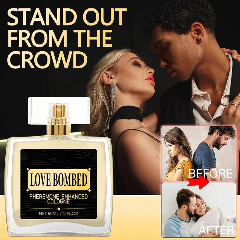 Pheromone Cologne for Men, Light Fresh Fragrance to Attract Women, Business Gentlemen’s Sexy Eau De Toilette
