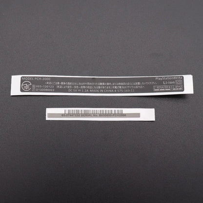 Replacement Back Shell Stickers – Labels for PS Vita 1000, PSV 2000, and PCH-1000 Console