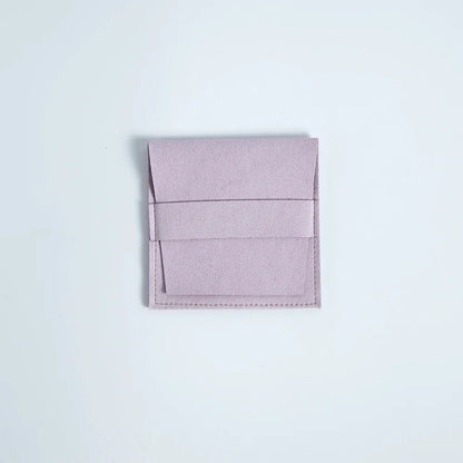 10Pcs Microfiber Jewelry Pouches 6.2x6.2cm & 8x8cm – Rings, Earrings, Pendants, Bracelets Gift Bags for Wedding Favors