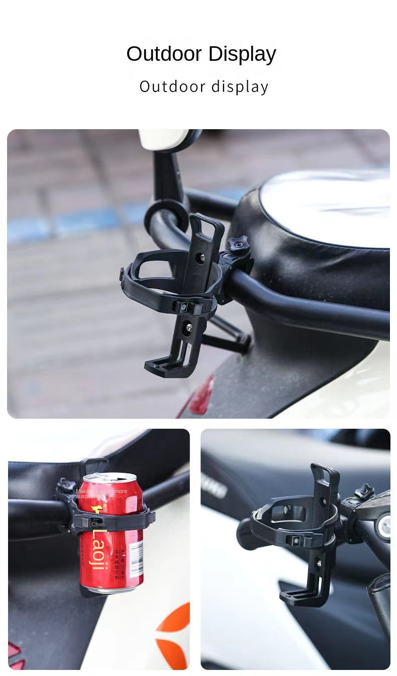 Rotatable Bike Water Bottle Cage – Adjustable Grip Multifunction Cycling Beverage Holder for Mountain, Road & Kids Bikes