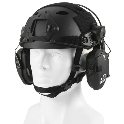 New Generation Tactical Electronic Shooting Earmuff Helmet - NRR23dB Anti-Noise Headphone