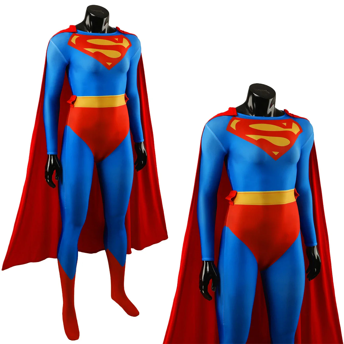Supergirl Kara Zor-El Cosplay Costume – 3D Printed Spandex Bodysuit Zentai Outfit for Women Halloween