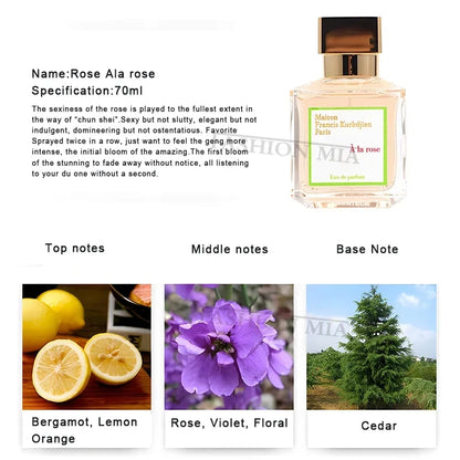 70ml Original Brand Perfume – Long-Lasting Women's Fragrance, Sexy Lady Parfum & Antiperspirant Scent for Men and Women