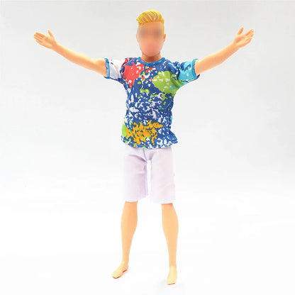 30cm Doll Clothing Set — Men’s Multi-Style Sports Outfit for Boyfriend Dolls