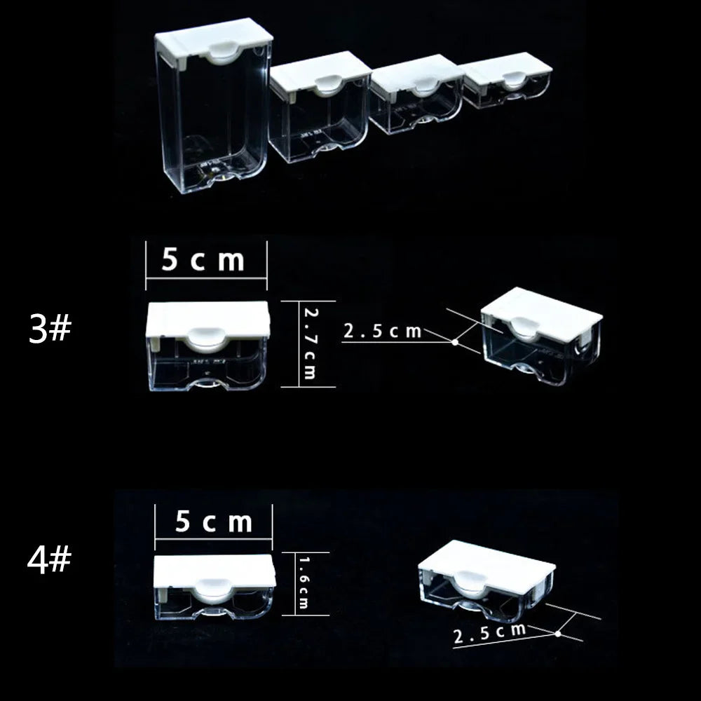 HUACAN Diamond Painting Tool Accessories – Plaid Jewelry Drill Transparent Storage Box for Diamond Embroidery