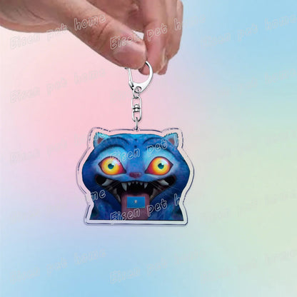 Kpop Demon Hunters Huntrix Saja Boys Keychain Bag Charm Rumi Zoey Jinu Ramen Keyring Fans Gift