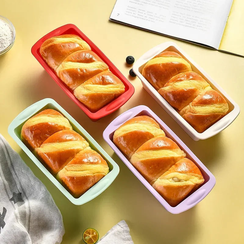 Rectangular Silicone Mold – DIY Candy, Bread & Cake Baking Pan for Kitchen