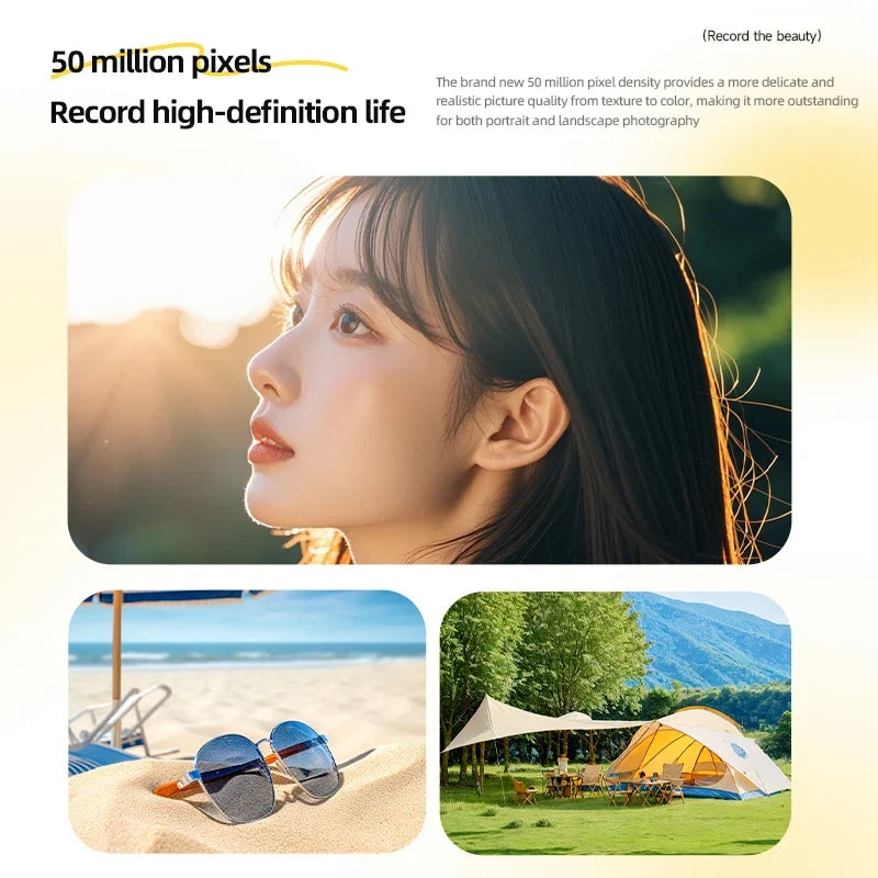 Xiaomi Mijia 4K Digital Camera - 50MP HD Retro Compact Camera with Dual Flash, Auto Focus & Portable Entry-Level Design