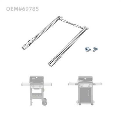 304 Stainless Steel Grill Burner Tube - Replacement Part for Spirit E-210 E-220 S-210 S-220 BBQ Grills