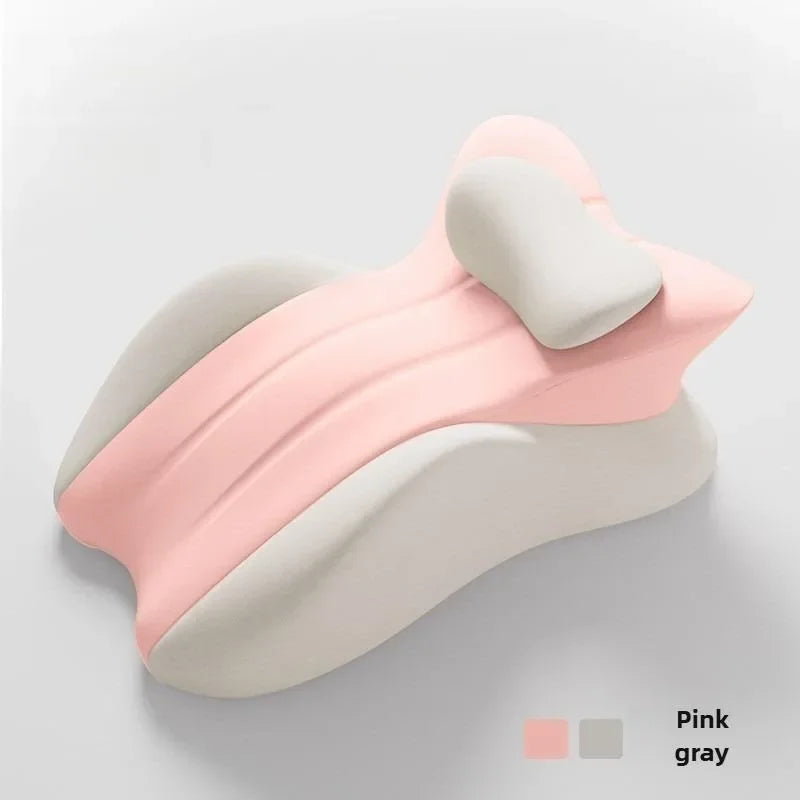 Multi-Positional Wedge Pillow - Memory Foam Ergonomic Prone Bed Pillow with Removable Cover