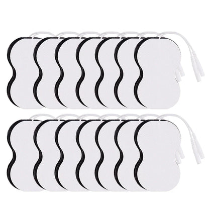 100/50pcs 5x5cm Muscle Stimulator Electrode Pads – Self-Adhesive Non-Woven Replacement for TENS Therapy Machines