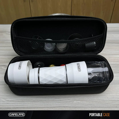Portable Coffee Machine Travel Bag - EVA Carrying Storage Case for Camping, Hiking & Outdoor Coffee Gear