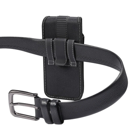 Universal Mobile Phone Waist Bag - Nylon Oxford Fabric Belt Clip Case for iPhone 15/14/13/12 Pro Max, Samsung, Xiaomi, Huawei