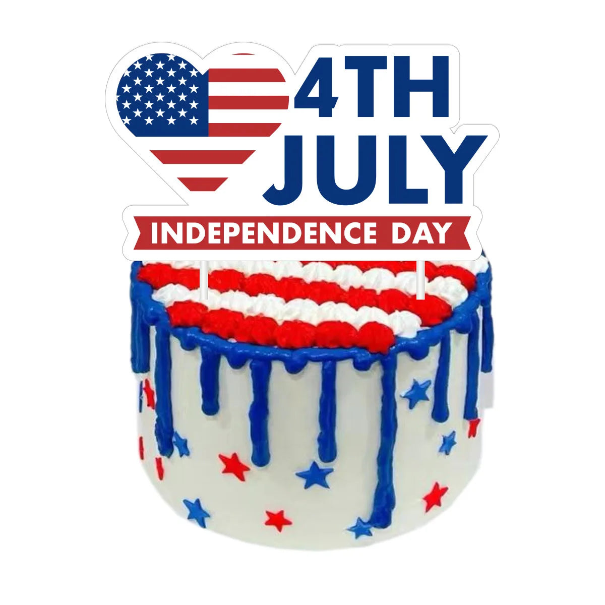American 4th of July Party Decorations Set – Independence Day Banner, Balloons & Table Supplies for Patriotic USA Theme Celebration