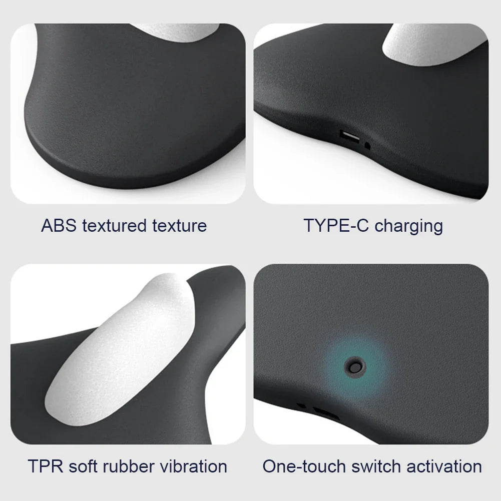 Electric Pelvic Floor Muscle Trainer — Type-C Rechargeable Kegel Massage Cushion for Men & Women, Bladder & Sphincter Strengthening Device