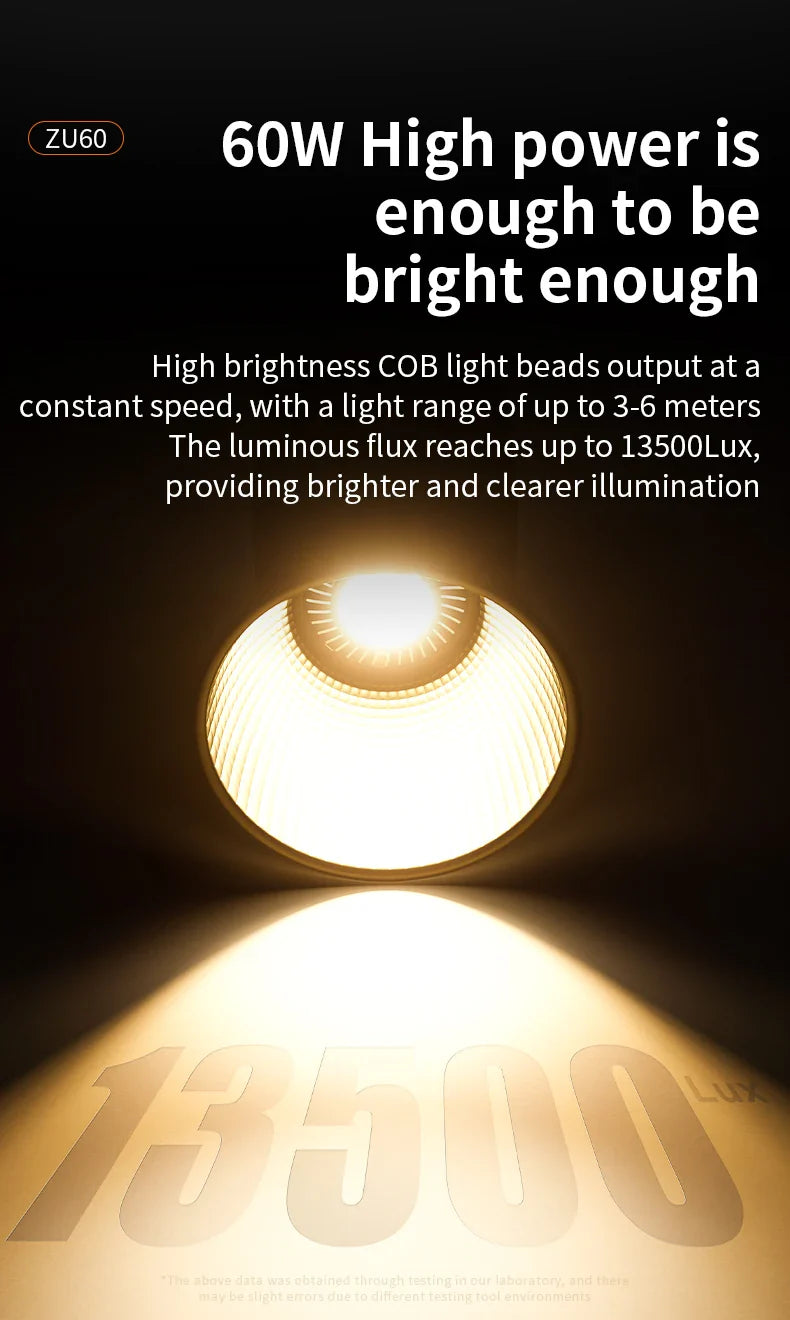 LED Fill Light Handheld COB Photography Light - Dual Color, Gentle Light for Outdoor Shooting, YouTube, TikTok, Vlog with Remote Rocker