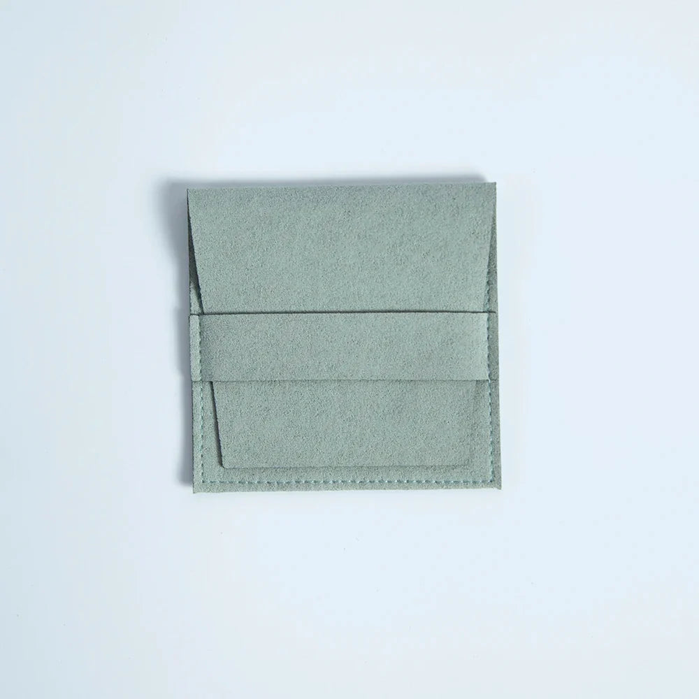 10Pcs Microfiber Jewelry Pouches 6.2x6.2cm & 8x8cm – Rings, Earrings, Pendants, Bracelets Gift Bags for Wedding Favors