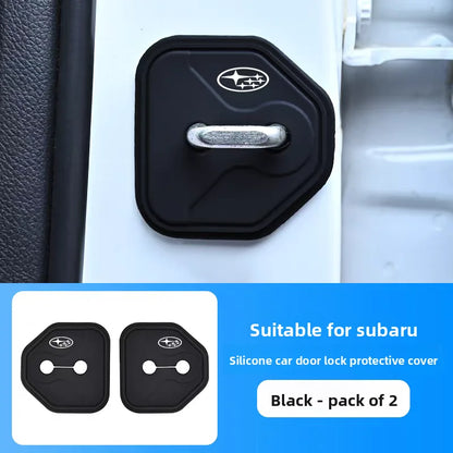 Anti-Collision Car Door Lock Protection Cover for Subaru Impreza, Forester, Outback, Legacy, Crosstrek, XV, WRX & Solterra – Scratch Guard Safety Trim Protector