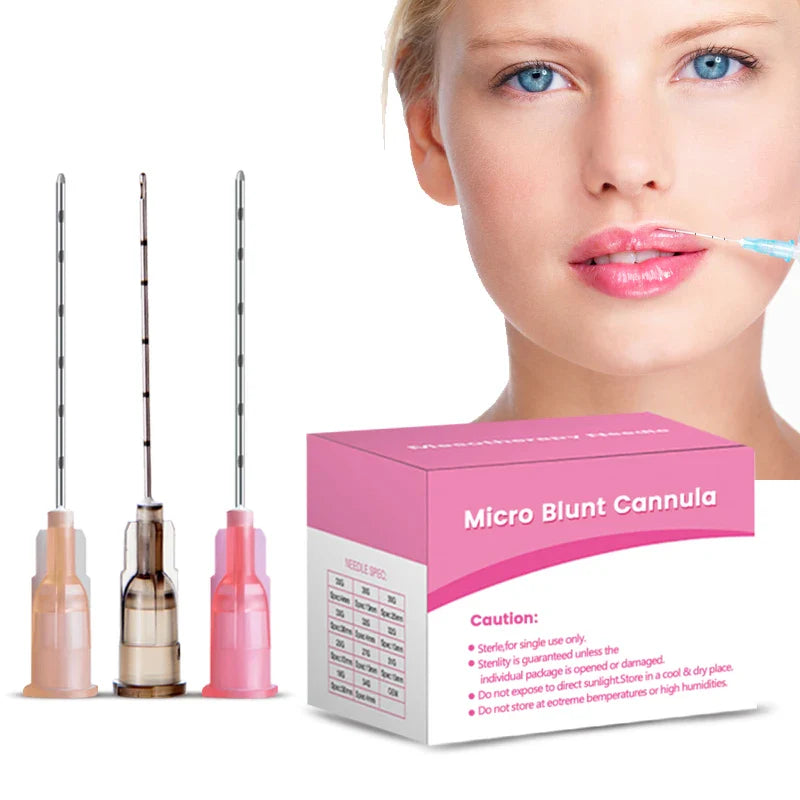 Korea Fine Micro Blunt Cannula Needle – 14G 90MM Blunt Tip for Hyaluronic Filler
