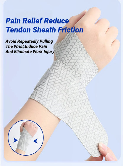 Adjustable Ultra-Thin Wrist Strap — Breathable Support for Sprains, Pain Relief, Gym Exercise, Arthritis & Carpal Tunnel