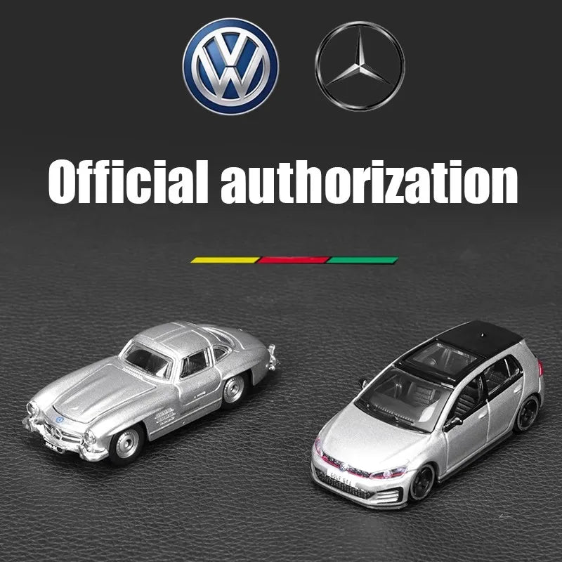 Bburago 1:64 Car Model Collection — Golf GT 2017, Mustang Shelby GT500, Ferrari, Benz & Volkswagen, Kids Xmas Gift Toys for Boys