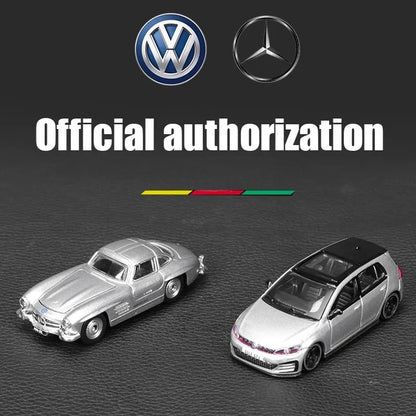 Bburago 1:64 Car Model Collection — Golf GT 2017, Mustang Shelby GT500, Ferrari, Benz & Volkswagen, Kids Xmas Gift Toys for Boys