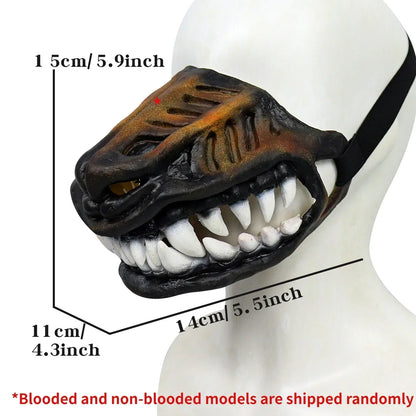 Dog Mouth Mask - Padded Latex Rubber Halloween Movie & TV Costume Prop Animal Mask