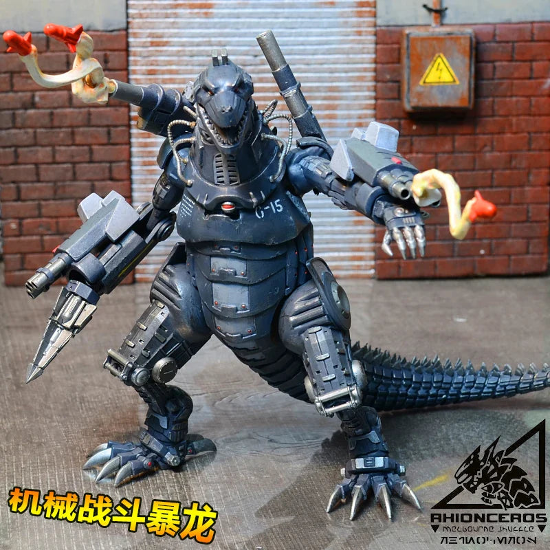 Spot Godzilla & Mecha Godzilla Action Figures – Fully Articulated Anime Model Toys for Kids Collectible Gift