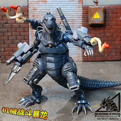 Spot Godzilla & Mecha Godzilla Action Figures – Fully Articulated Anime Model Toys for Kids Collectible Gift