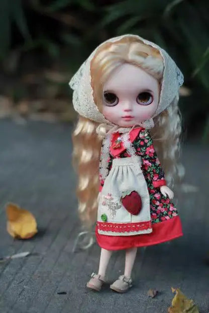 Blythe Doll Clothes Dress Suit — Outfit for OB22, OB24 & Azone Dolls