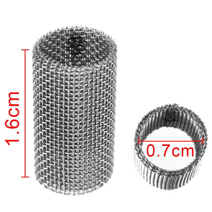 10 Pieces 310s Stainless Steel Car Glow Plug Burner Strainer Screen Filter Mesh - for Diesel Air Parking Heaters