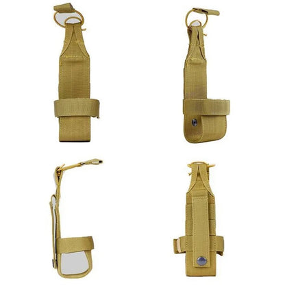 MOLLE Nylon Water Bottle Holder – Outdoor Camping & Hiking Belt Pouch for Canteen Carrier