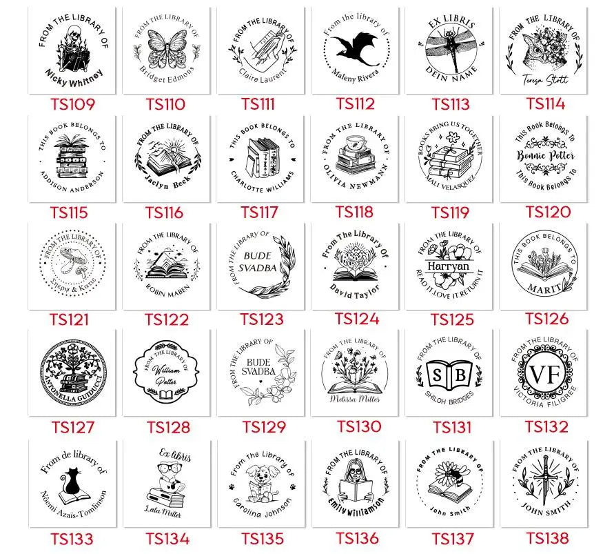 Personalized Round Self-Inking Rubber Stamp – Custom Logo & Photosensitive Ink Stamp
