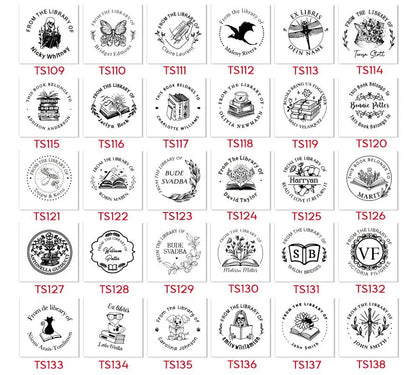 Personalized Round Self-Inking Rubber Stamp – Custom Logo & Photosensitive Ink Stamp