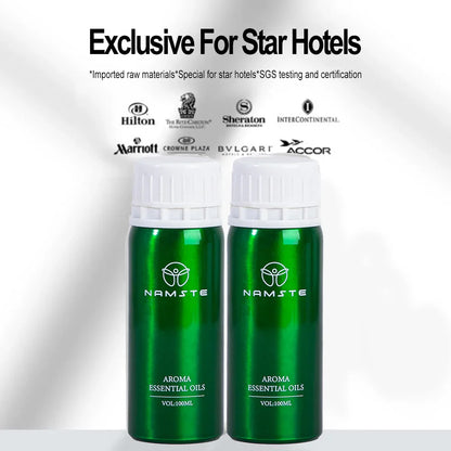 Namste 100ml Ritz Carlton Hotel Essential Oil - Pure Plant Air Freshener for Home & Hotels + 3x5ml Sample Set