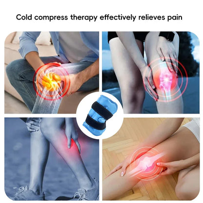 Reusable Gel Knee Ice Pack — Hot & Cold Compress for Knee Pain Relief & Foot Care