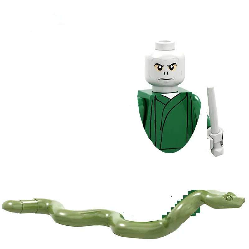 Locking Alien Action Figure — Prometheus Ice Monster Robot Building Blocks Toy, Educational Gift for Children