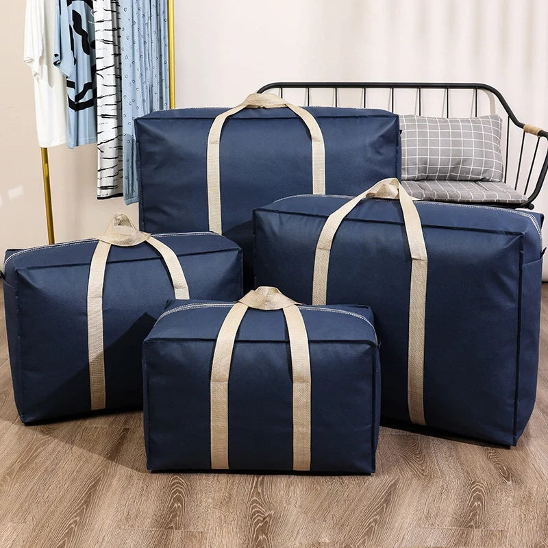 Extra Large Waterproof Moving Bag - Foldable Travel Luggage & Home Storage Packing Bag
