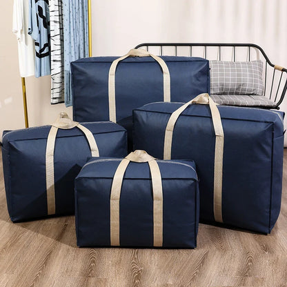Extra Large Waterproof Moving Bag - Foldable Travel Luggage & Home Storage Packing Bag