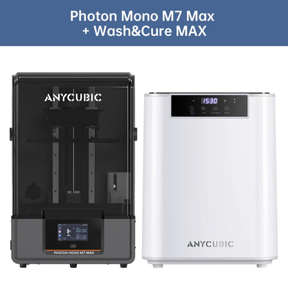 ANYCUBIC Photon Mono M7 Max 3D Printer — Ultra-Large 14.7L LCD Resin Printer with 298x168x300mm Build Volume