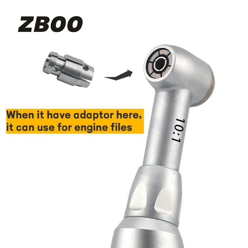 Dental 10:1 Contra Angle Handpiece — Implant Endodontic Hand Files with 30° Reciprocating for Endo Treatment