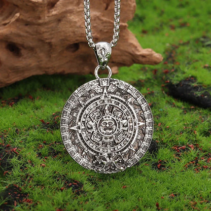 Gothic Skull Jesus Cross Necklace – Punk Catholic Amulet Jewelry for Men, Religious Pendant